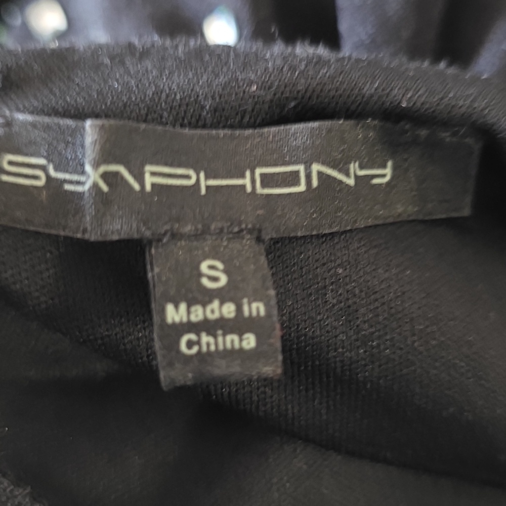 Symphony Black Mini Dress - Picture 11 of 11